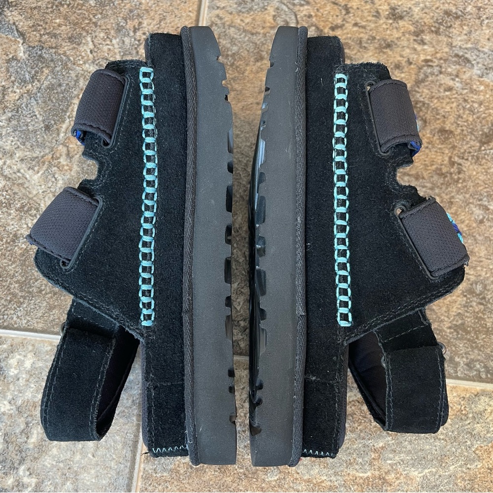 Ugg Heritage Embroidered Braid Platform Sandal- B… - image 6